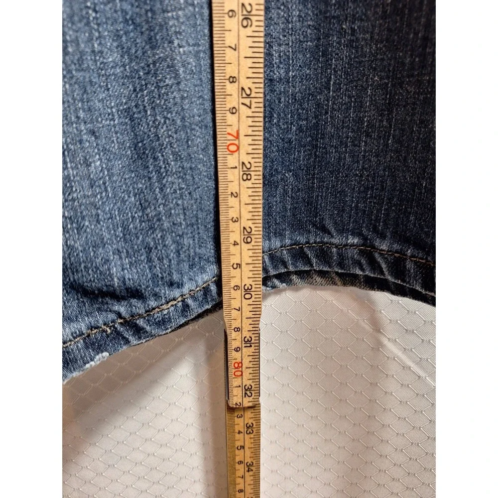 LEVI Strauss Signature Low Boot Jean Sz 40 Blue Copper Riveted Strength Western - Picture 7 of 7